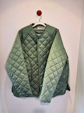 TRUNKPROJECT TP20JA07 Quilted Jacket in Green Small Like New